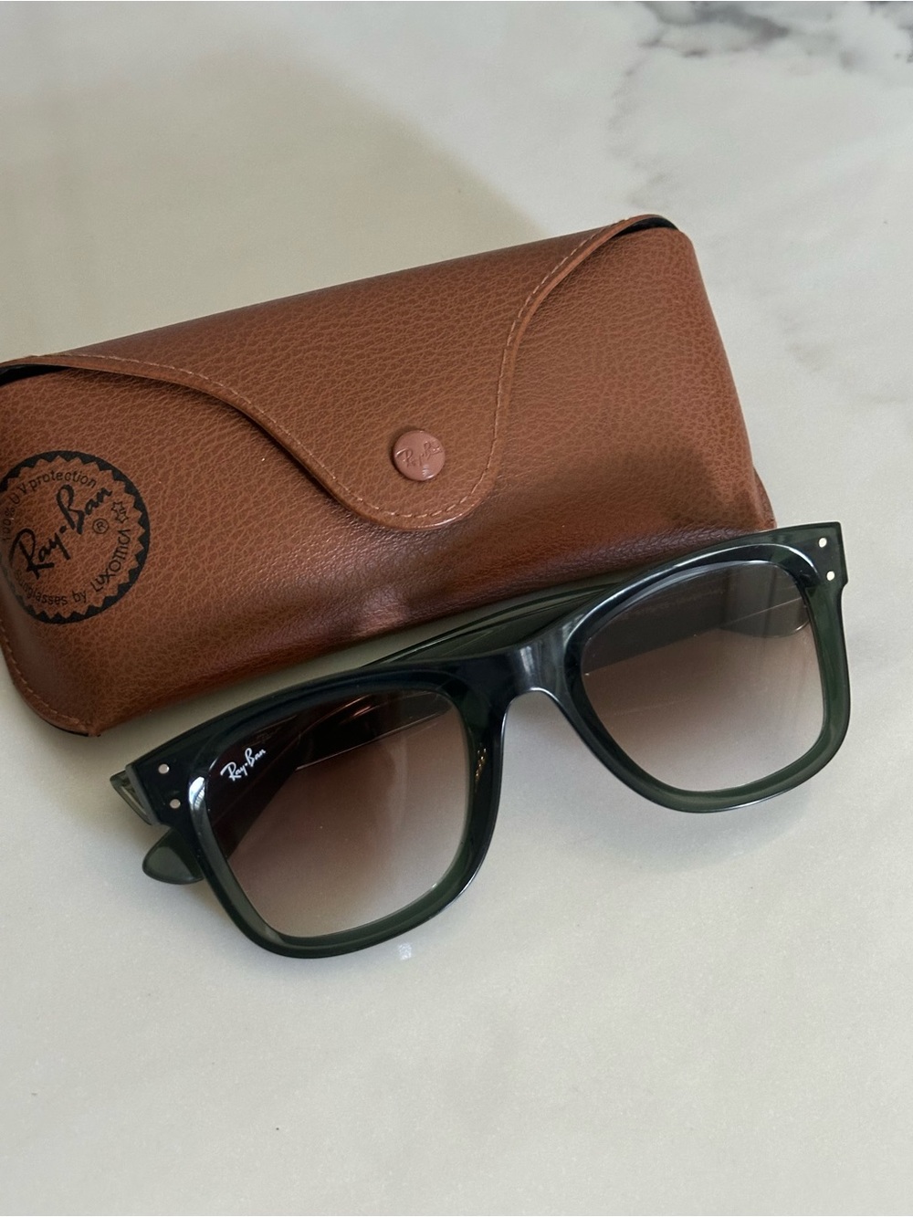 Rayban Men’s Sunglasses Dark Green